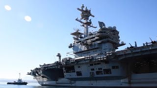 Souda Bay, Crete, Welcomes USS George H.W. Bush (CVN 77)