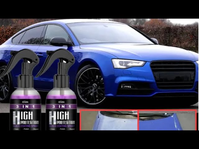 High Protection 3 in 1 Quick Car Coating Spray Review - Does It