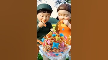 Squid Game AI Cornflakes ASMR #squidgame #squidgame2 #ai #asmr