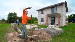 Couple Builds Amazing FENCE in 30 minutes  TIMELAPSE