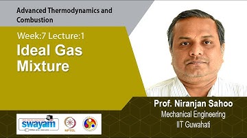 Lec 17: Ideal Gas Mixture