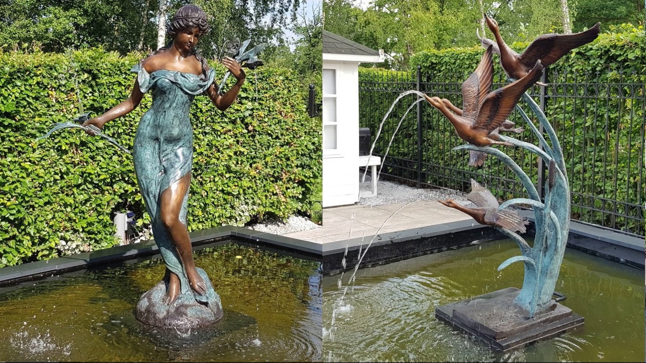 Waterornament kopen voor tuinen, vijvers en zwembaden | Bronzen Beelden Winkel