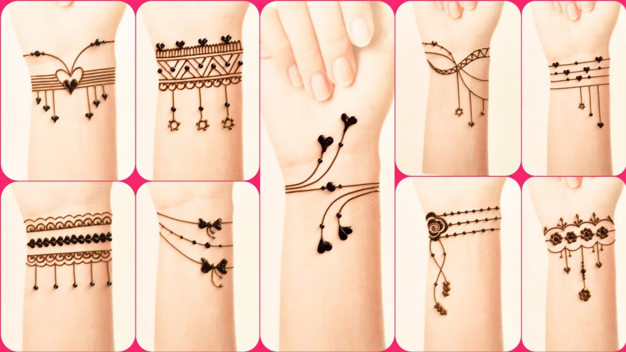 Mehndi Design | मेहंदी के नए डिजाइन | Mehndi Se Tattoo Kaise Banaye | tattoo  style latest mehndi designs | HerZindagi