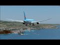 Flight simulator|Boeing787-9|Korean air|jeju int'l airport final approach RWY 25|ultra realism