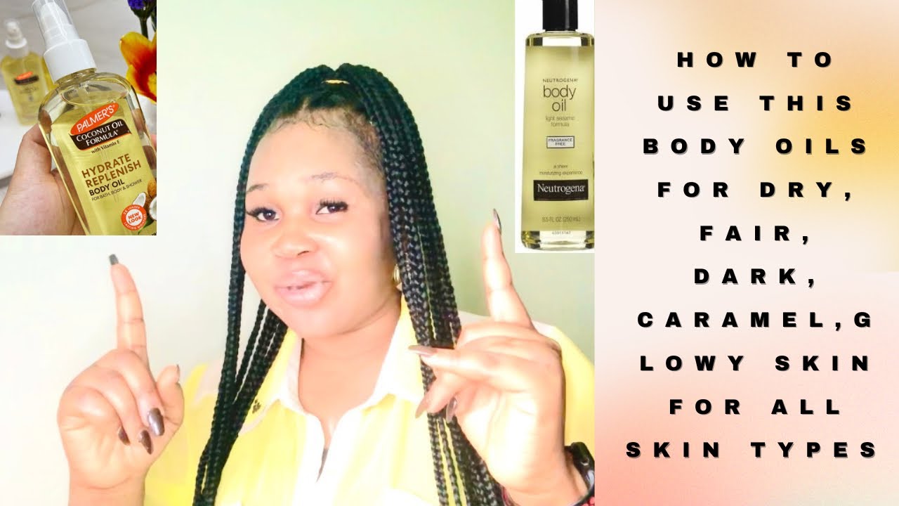 How To Use Palmers Skin Sucess Body Oil/ Neutrogena Body oil For A