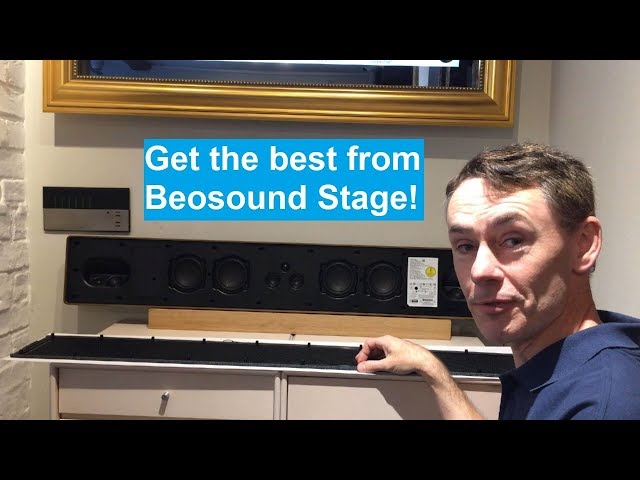 Bang and Olufsen Beosound Stage - The secrets! How to connect and install B&O's All in one Soundbar