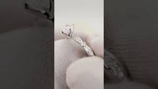 EliteGold - кольцо на помолвку с бриллиантами необычной формы #shorts #diamondring #engagementring