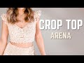 CROP TOP ARENA - Croptop o Bikini tejido a crochet