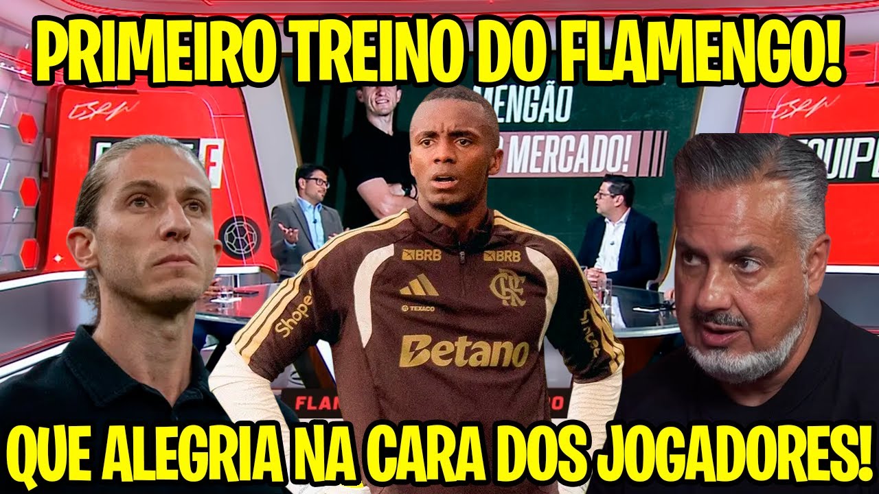 URGENTE! FILIPE LUÍS MUDA TUDO NO NINHO E DEFINIÇÃO SOBRE ESTREIA DO PROFISSIONAL ANDREW SAIU AGORA!