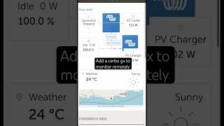 Monitor your van electrics on the app #vanlife #campervan #offgrid screenshot 1