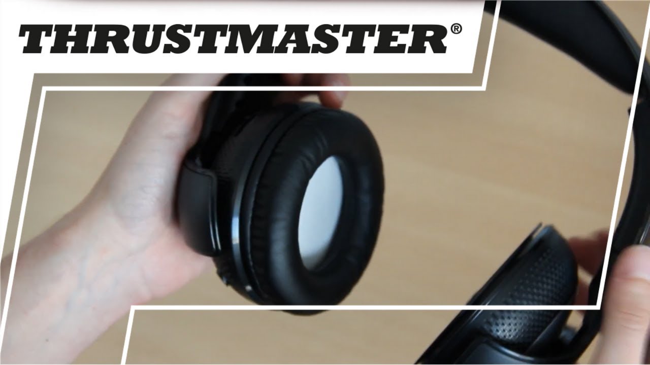 Thrustmaster Y400 series Tutorial 2 How to replace the ear pads