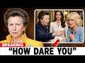 3 MIN AGO: Princess Anne Blocks Camilla's Access to State Papers Catherine APPROVED
