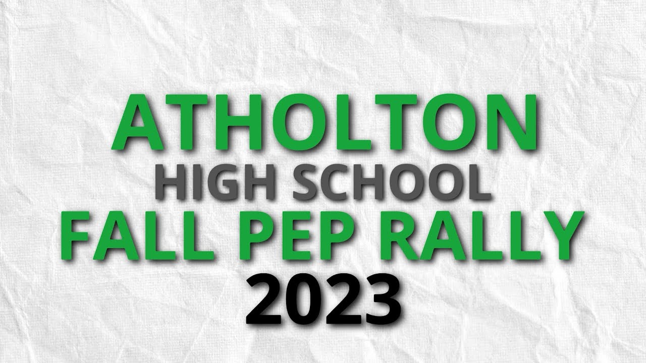 Atholton High School Fall Pep Rally 2023 YouTube