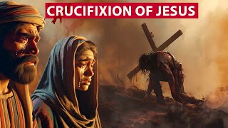 Crucifixion of Jesus Christ | AI Animation  #edit #forgive #jesus #christianity