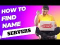 How to find name Server