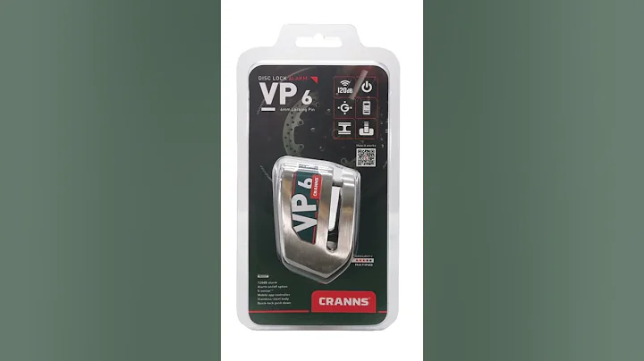 🚲🔒 Level up your bike security with the CRANNS VP6 Disc Lock Alarm! #BikeSecurity #AntiTheft #CRANNS