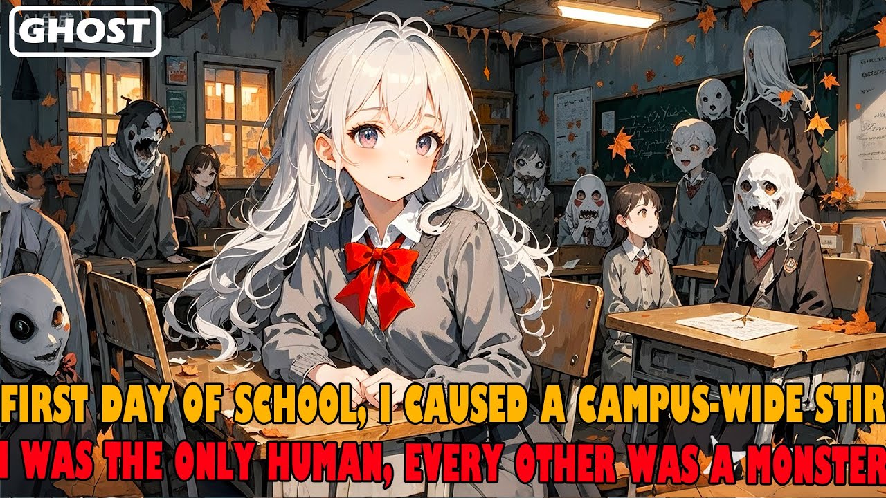 First Day of School, I Caused a Campus-Wide Stir. I Was the Only Human, Every Other Was a Monster.
