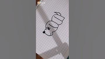 como dibujar un perrito facil