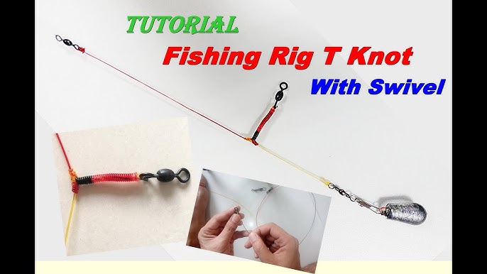 Tutorial Tips for Tying Fishing Line To #Swivel, fishing swivel tie, how  to make a fishing…
