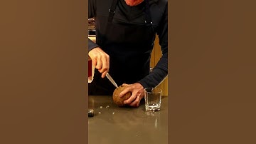 BEST WAY TO OPEN A COCONUT | Best coconut hack | YSE Cookery School