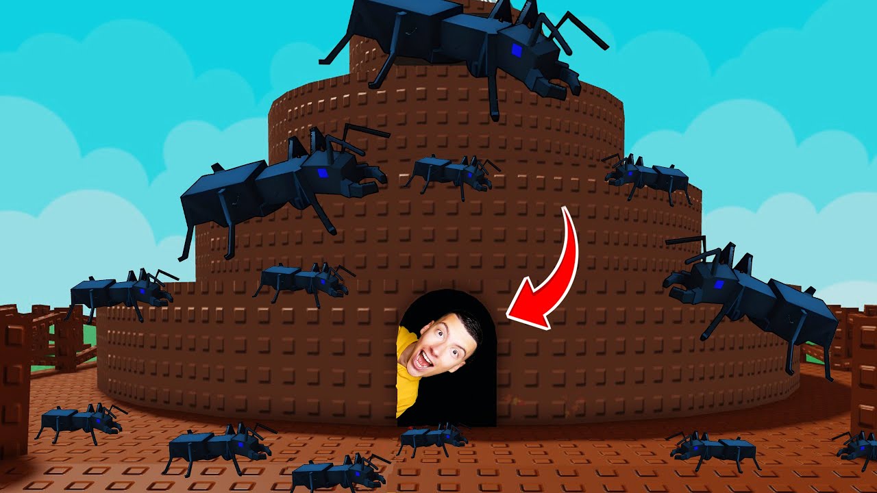 JE SUIS ALLÉ VIVRE À L'INTÉRIEUR D'UNE FOURMILIÈRE PENDANT UNE JOURNÉE !