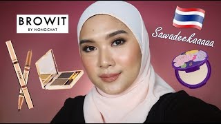 BROWIT BY NONGCHAT, SURASAK MAKEUP TUTORIAL | HALISA SAID screenshot 2