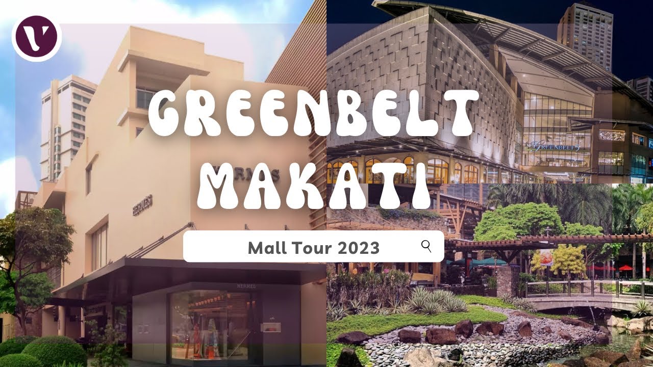 Greenbelt and Glorietta Mall Tour in Makati, Philippines 