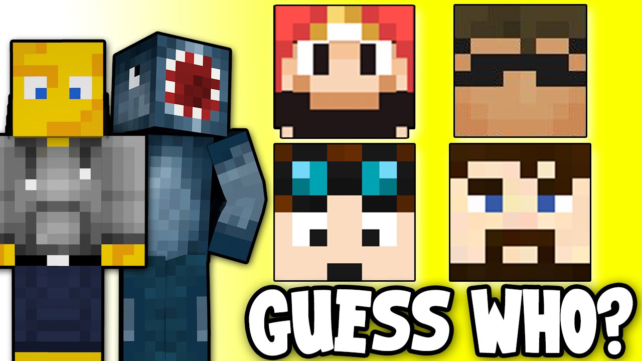 Minecraft Guess Who W Ashdubh Youtube