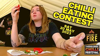 🌶 CHILI EATING CONTEST - Middlesex Chilli Festival - Sat 20 May 2023