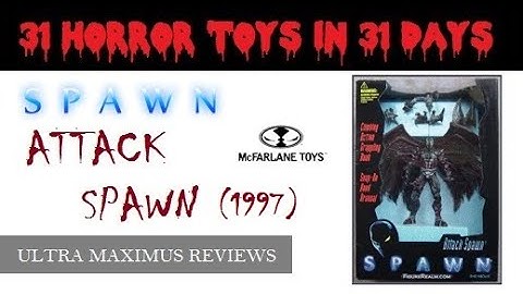 🎃 Deluxe Attack Spawn (1997) 31 Horror Toys in 31 Days