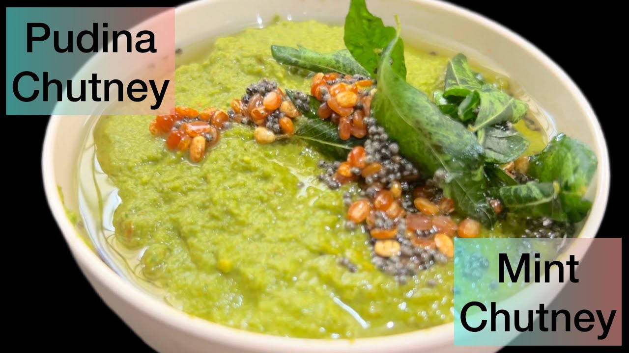 Pudina Chutney Recipe in Tamil Mint Chutney Recipe in Tamil YouTube