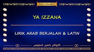 Ya Izzana  Karaoke Banjari lirik Berjalan