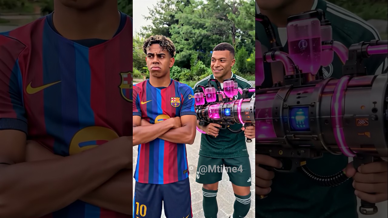 Mbappé Took Yamal’s Side in the Best Way 👀✨ #parody #football #yamal