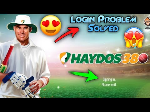 Haydos 380 Login Problem Solved | How to Solve Login Problem in Haydos 380 Game | Haydos 380 Cricket