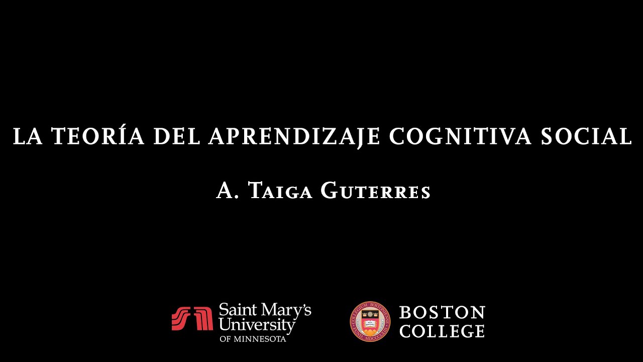 La Teoría del Aprendizaje Cognitivo Social YouTube La Teoría del Aprendizaje Cognitivo Social YouTube