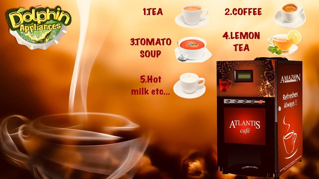 Fullly Automatic Tea Coffe Machine Green Tea Machine YouTube