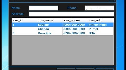How to Connect Sql Server with Odbc in c# by sokchab part2