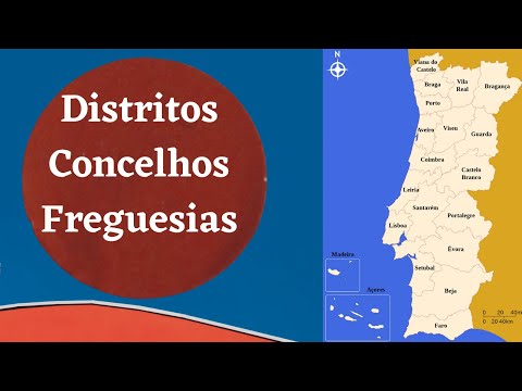 Distritos, Concelhos e Freguesias - Estudo do Meio 1º ciclo - O Troll explica...