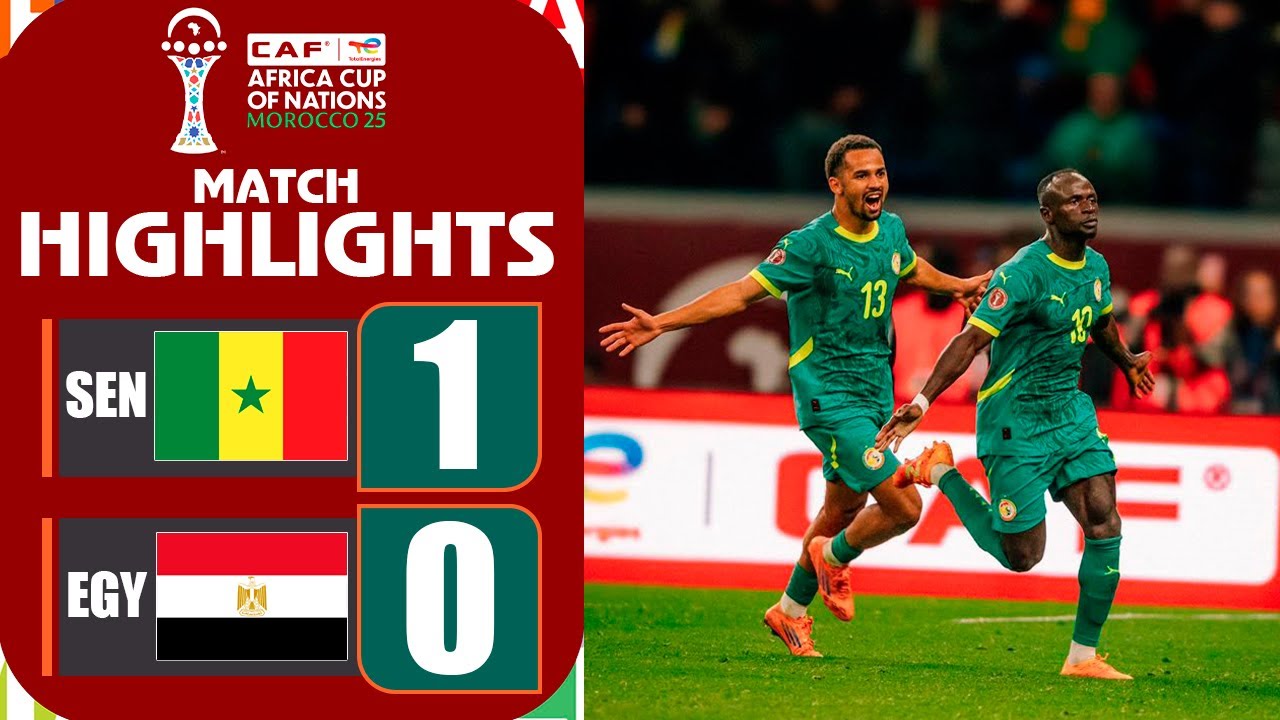 Senegal vs Egypt 1-0 Highlights | AFCON 2025 - 