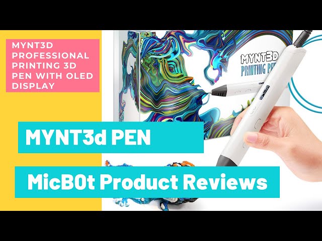  MYNT3D Professional Printing 3D Pen with OLED Display