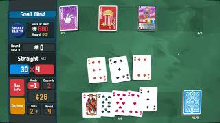 Balatro v0.9.3c Demo - In which anything is a Straight Flush