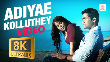 Vaaranam Aayiram - Adiyae Kolluthey 8K/4K Video Song | Harris Jayaraj | Suriya | Sameera Reddy