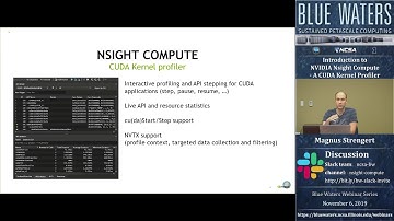 Introduction to NVIDIA Nsight Compute - A CUDA Kernel Profiler