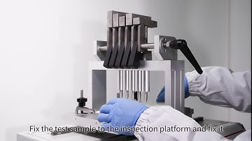 T113 Multi Finger scratch/Mar Tester,taber multi finger scratch tester-QINSUN