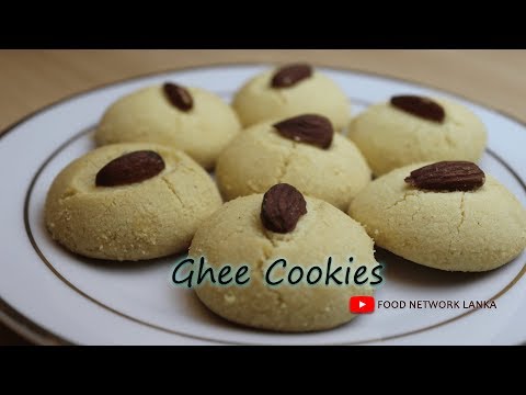 how to make Ghee Biscuits - Nankhatai recipe -ghee cookies