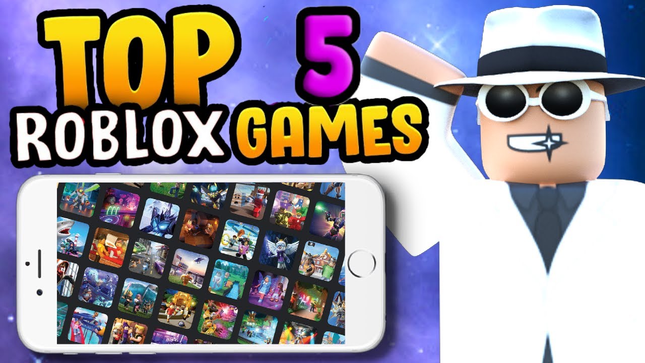 TOP 5 JOGOS MAIS JOGADO NO ROBLOX EM 2023 😱 