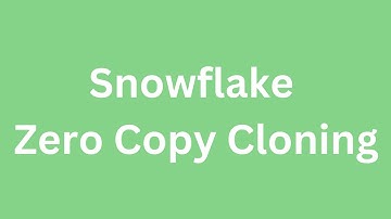 Snowflake Zero Copy Cloning || Does it Occupies Storage and Compute cost