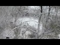 Snowfall in Ukraine Dnieper on 19 April 2017 Снегопад 19 апреля 2017 Днепр