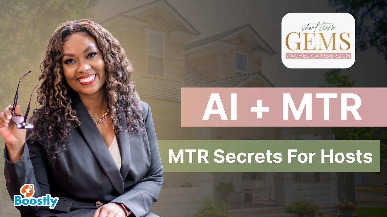 AI Secrets for Mid-Term Rentals — Dr. Rachel's secret for hosts!