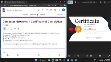 Computer Networks | Completion Certificate | CN | GTU 100 Points Activity